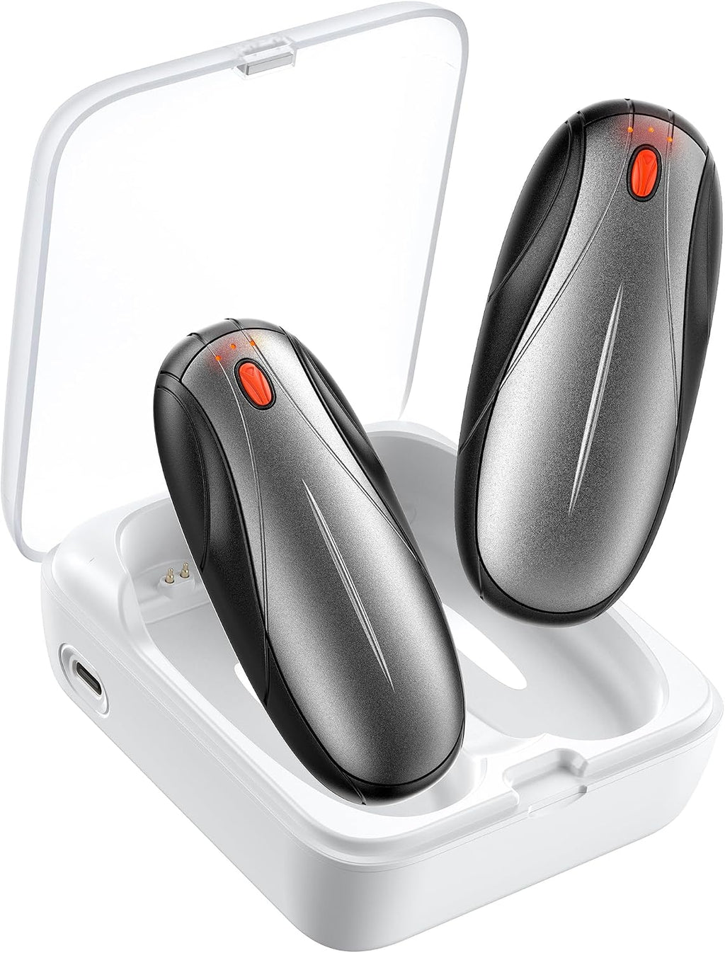 Rechargeable Hand Warmers 2-Pack 14000mAh Quick Charge Portable Heater Gifts