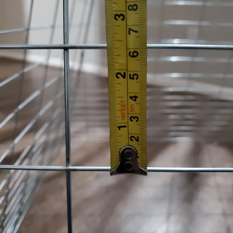 Chicken Cage fully Collapsible 40 x 40 x 30 raise poultry Galvanized safe poultry