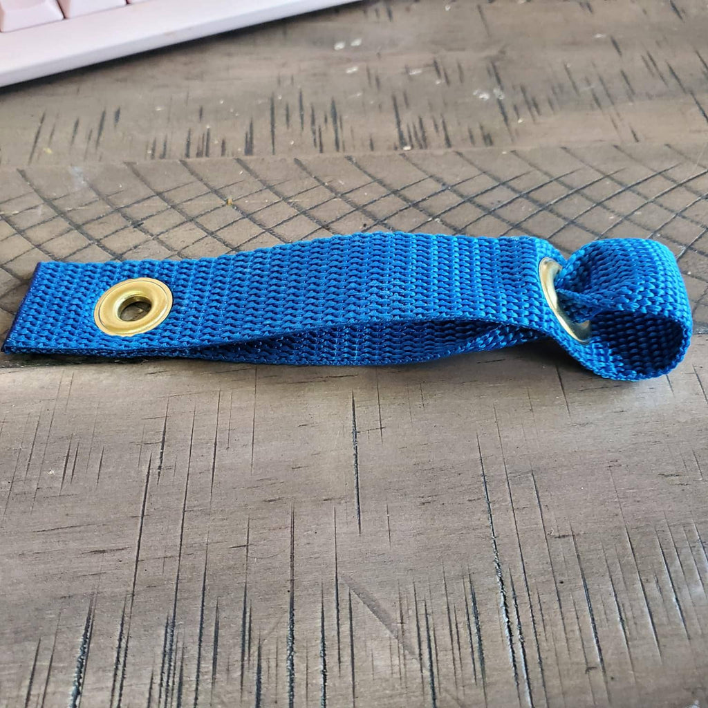 Poultry Game Bird Nylon Hitches Doubled Non Cinching Type  with Gold Eyelets 1" Polypropylene Webbing Easy to Use