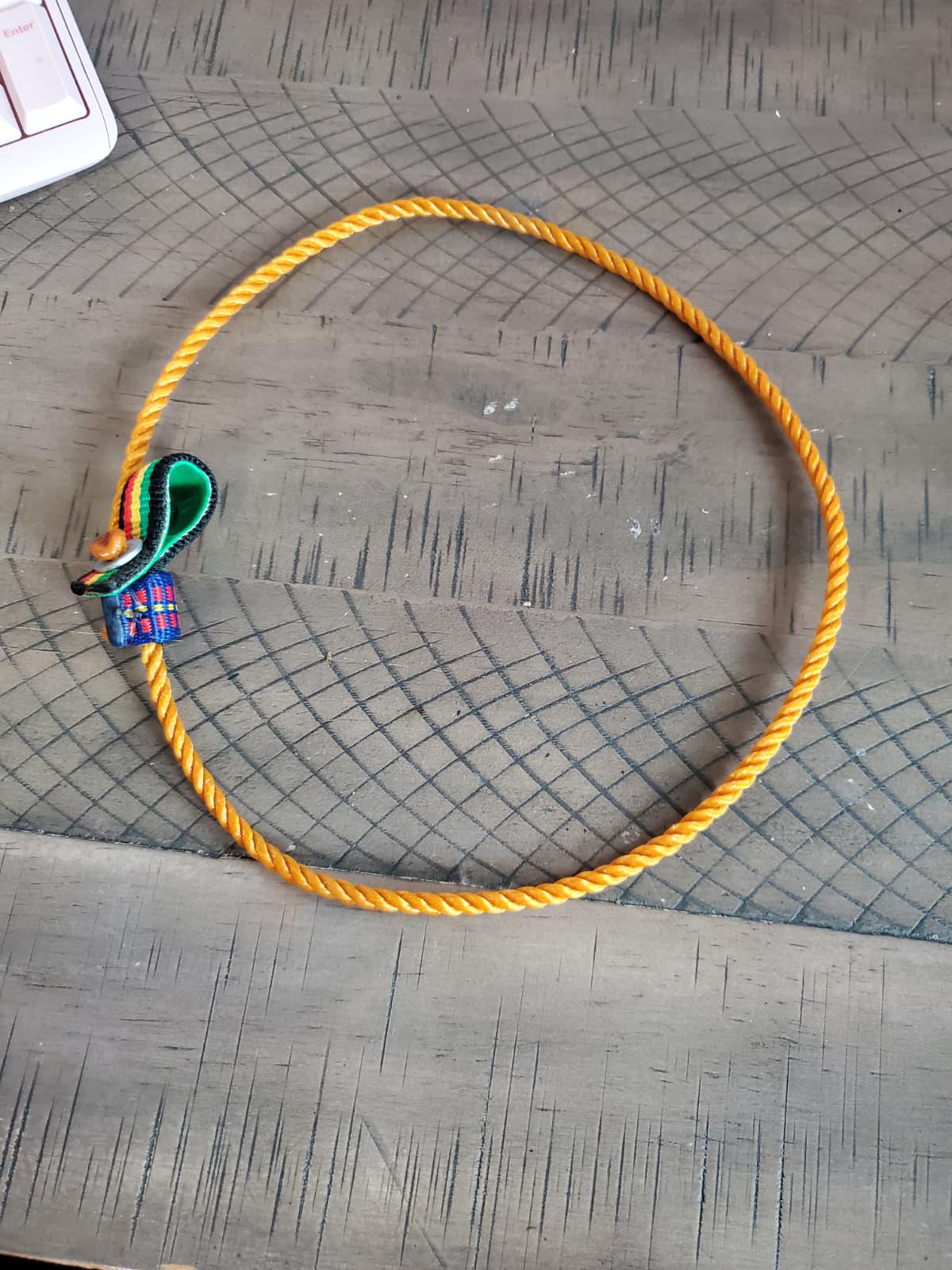 Filipino Slip Hitch 2' Long Accessory for Stags with PVC Swivel Attachment Compact Design Ideal for Smaller Animals poultry chicken