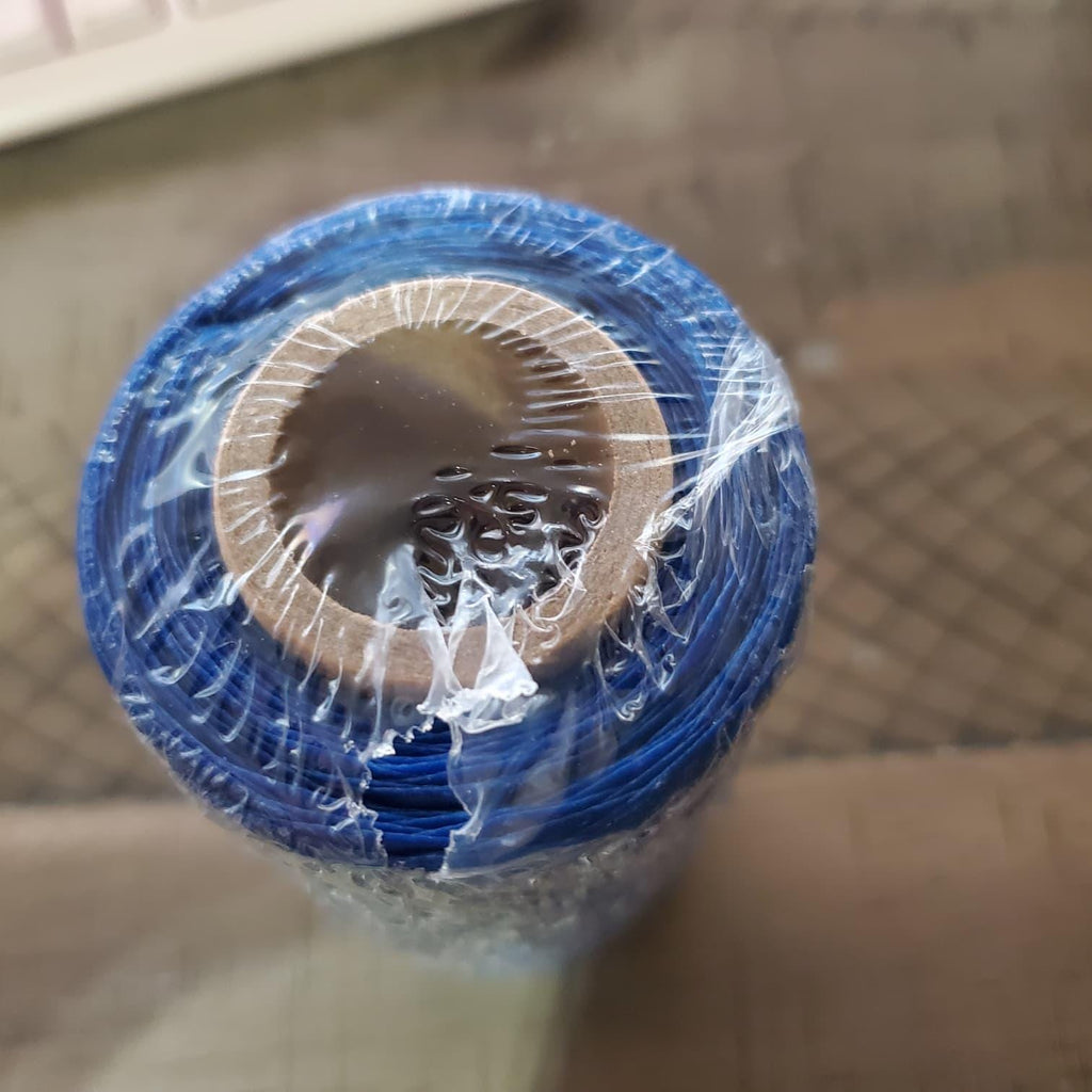 Waxed Tie String 250yds Blue Color May Vary Hilo Para Amarar Gallos Wax String for Gamefowl