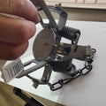 4.75 inch Steel Leg Trap rooster gallo protector