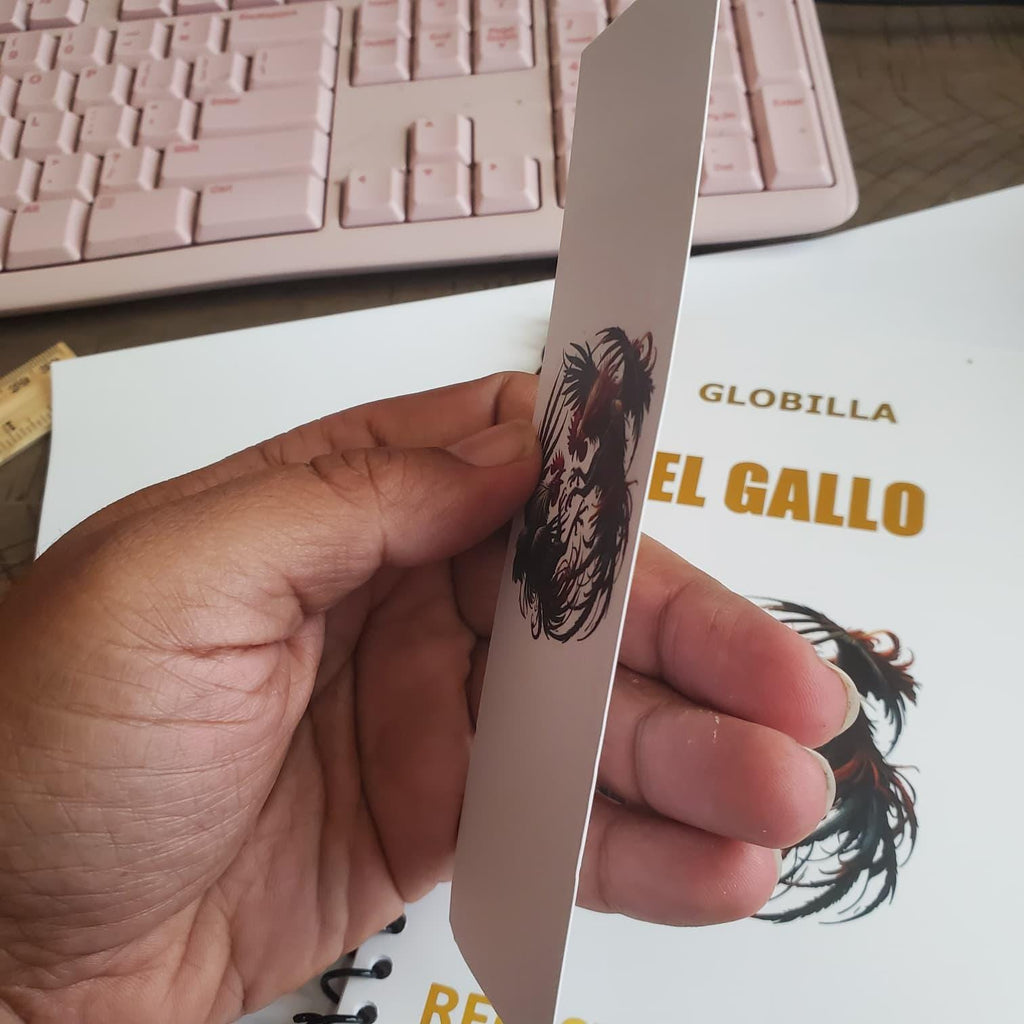 Rooster Breeding Record Book Spiral Bound | Bilingual English Spanish | El Gallo Registro Oficial | Toe Punch & Leg Band Breeding Log