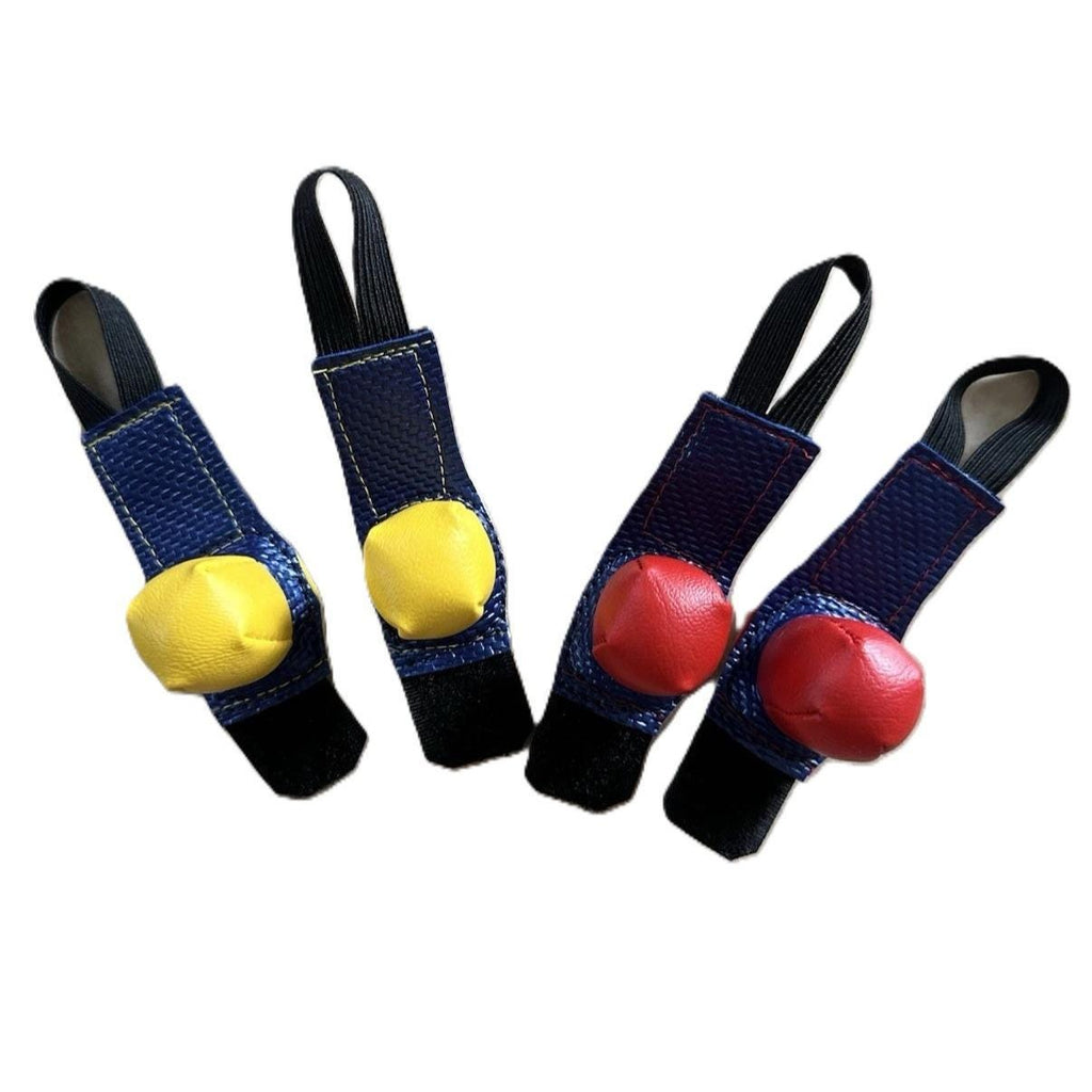 Gamefowl Safety Gloves Protective Vinyl Breeding Muffs for Poultry - Set of Two Pairs in Various Colors for Easy Use and Comfort