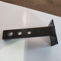 Spur Gauge & Holder for Sawing Spurs - Makes Cutting Much Easier and Quicker - Black Metal Design