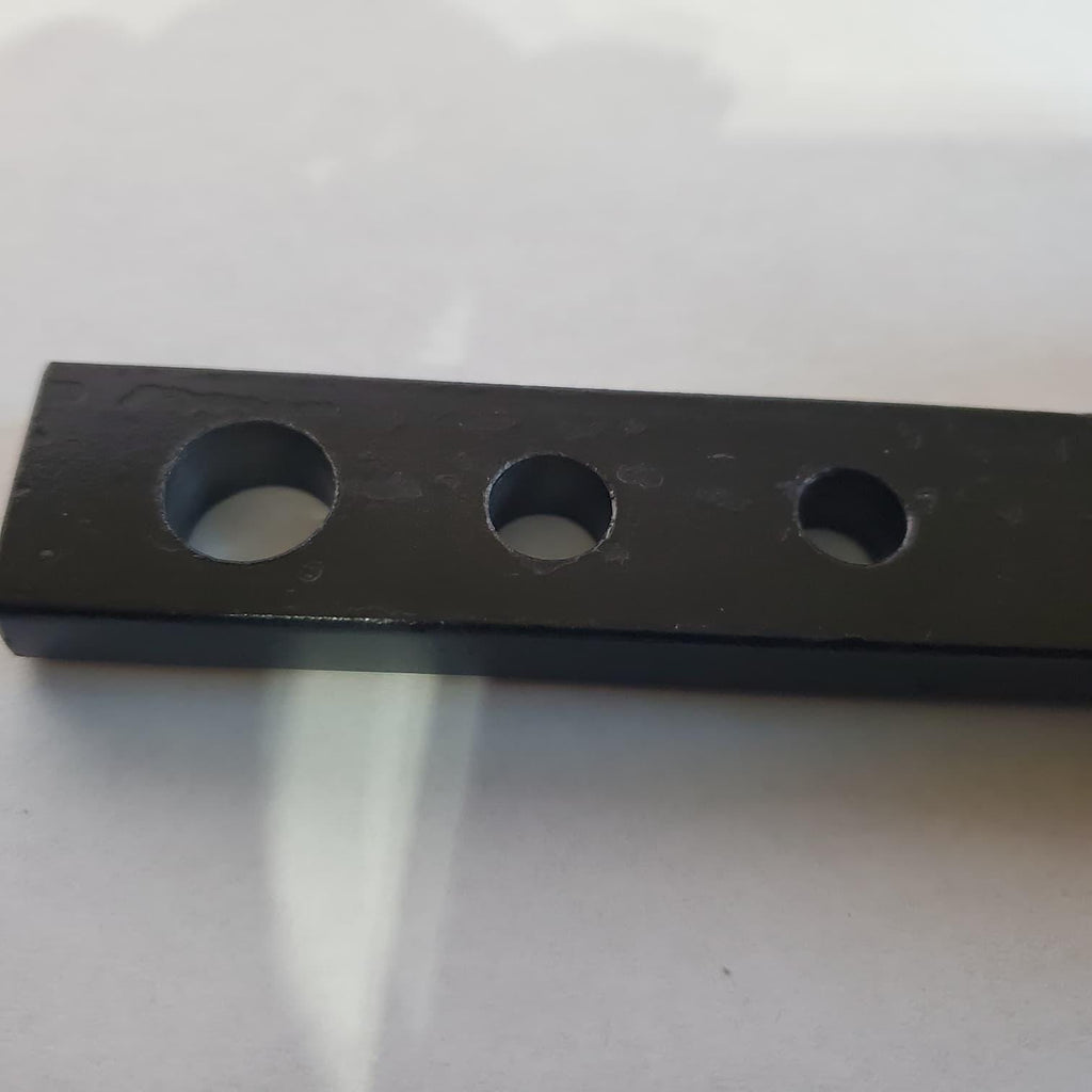 Spur Gauge & Holder for Sawing Spurs - Makes Cutting Much Easier and Quicker - Black Metal Design