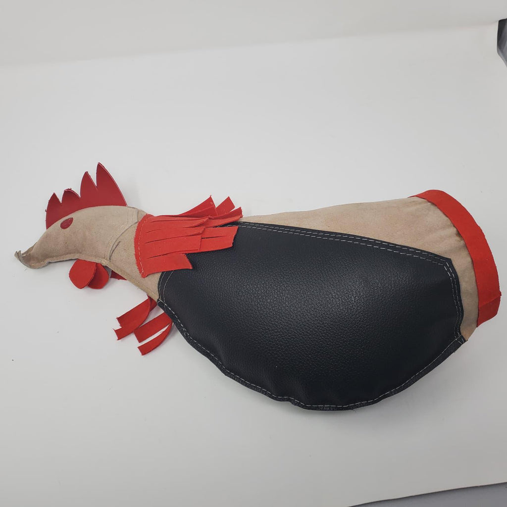 Leather Rooster Dummy: Poultry Handling & Training Aid Mona para Gallos Mona de Cuero para Gallos Herramienta para Manejo y Entrenamiento