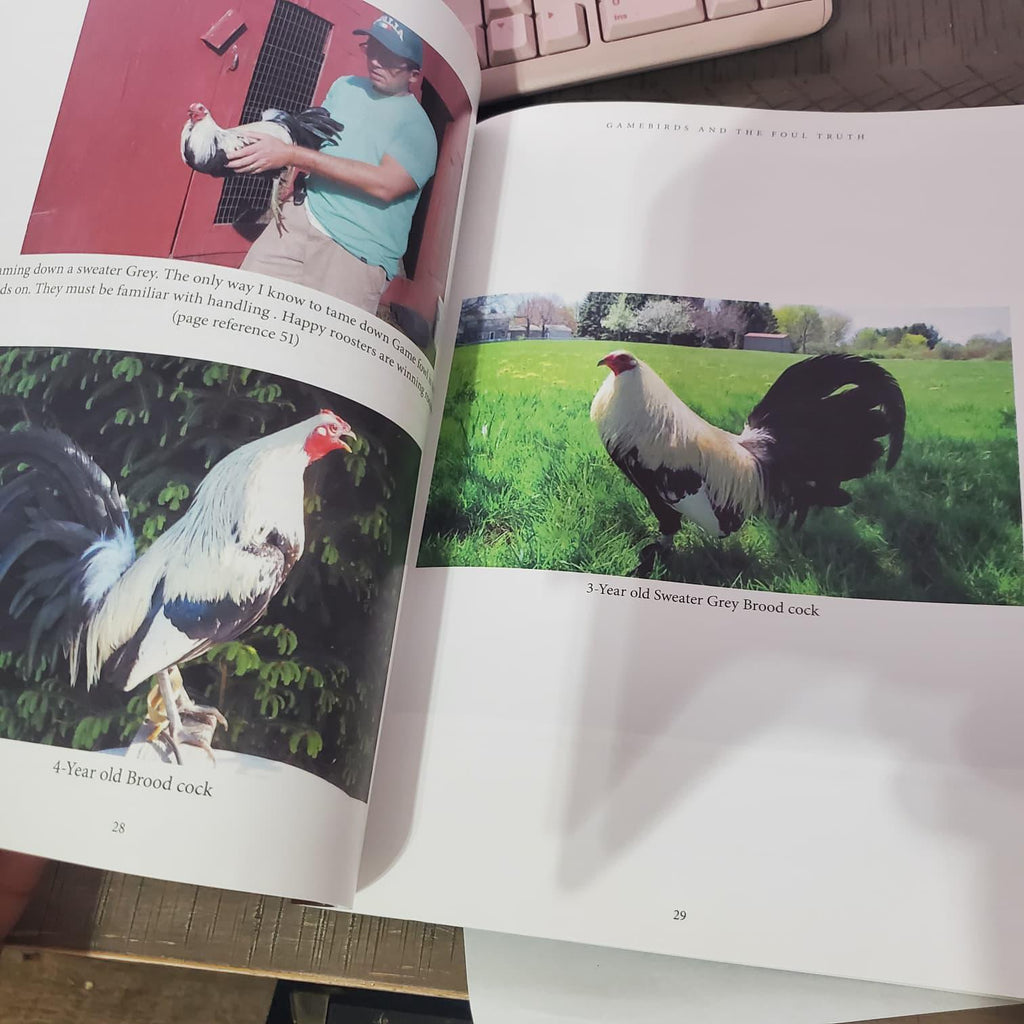 Game Fowl and the Foul Truth Book by Tommy Carrano • Gamefowl Life Story Community Insights • Poultry & Farm Memoir