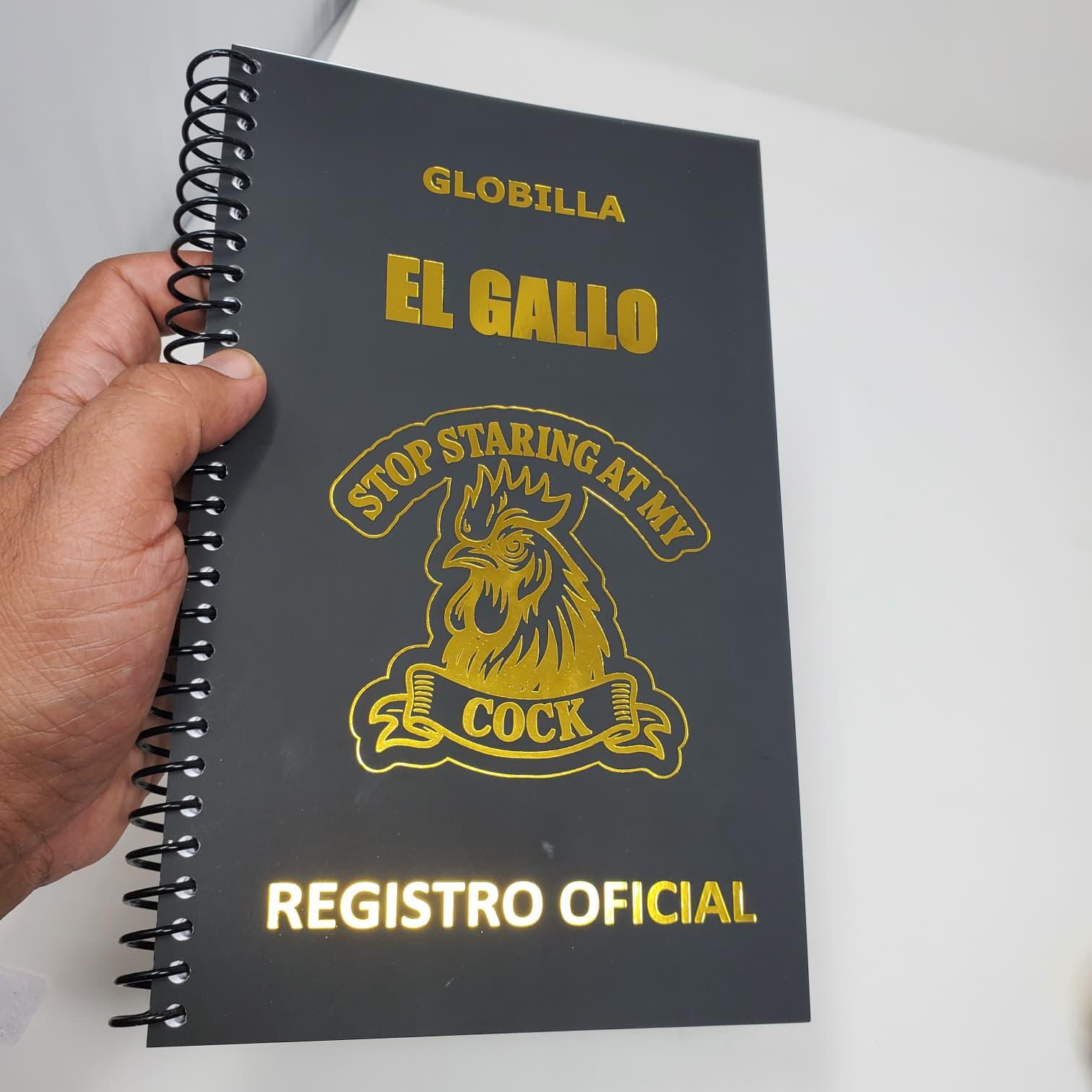 Deja de mirar mi polla Stop Staring at My Cock! Poultry Breeding Register Tracking Book • Chicken & Gamefowl Breeder Journal  Spiral Bound