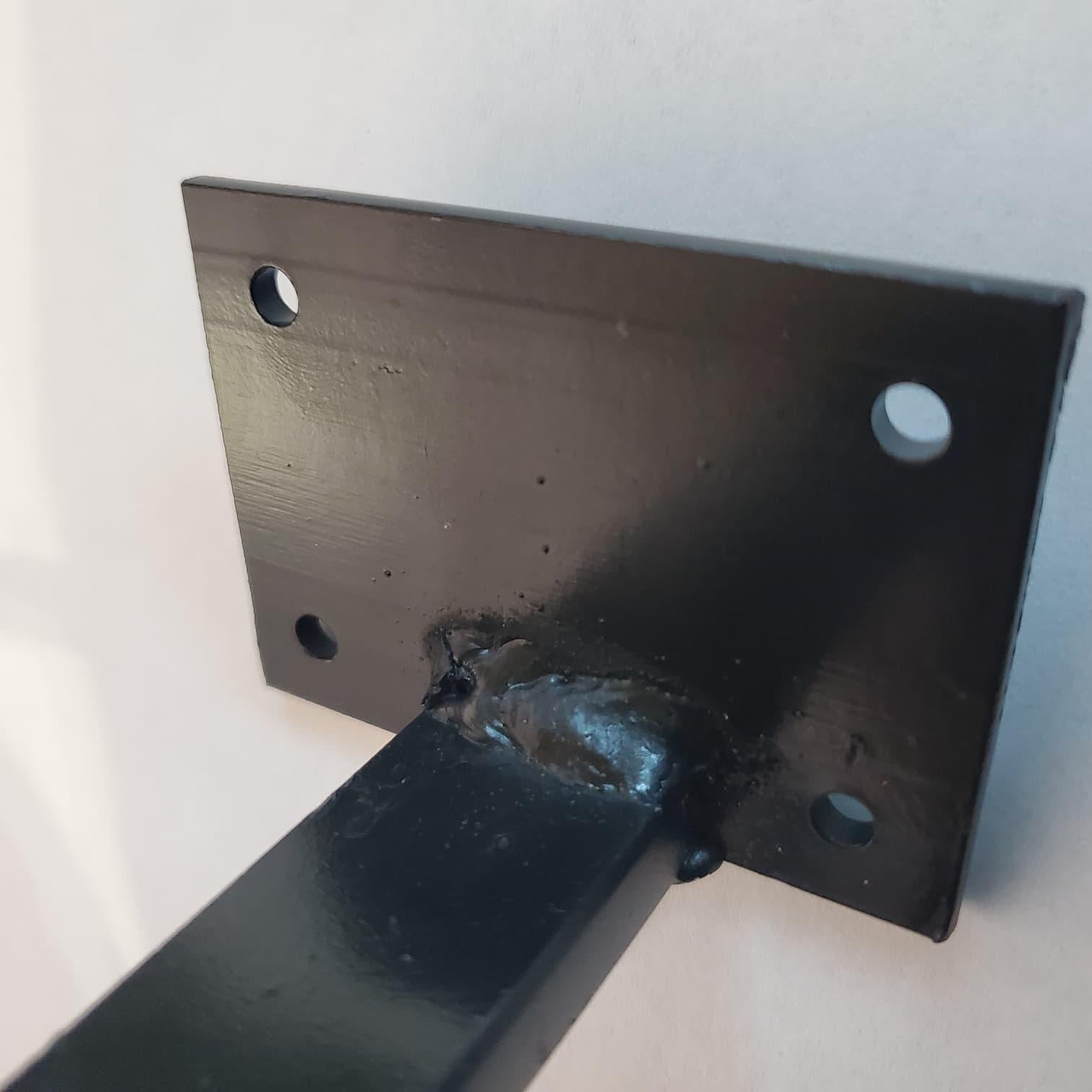 Spur Gauge & Holder for Sawing Spurs - Makes Cutting Much Easier and Quicker - Black Metal Design