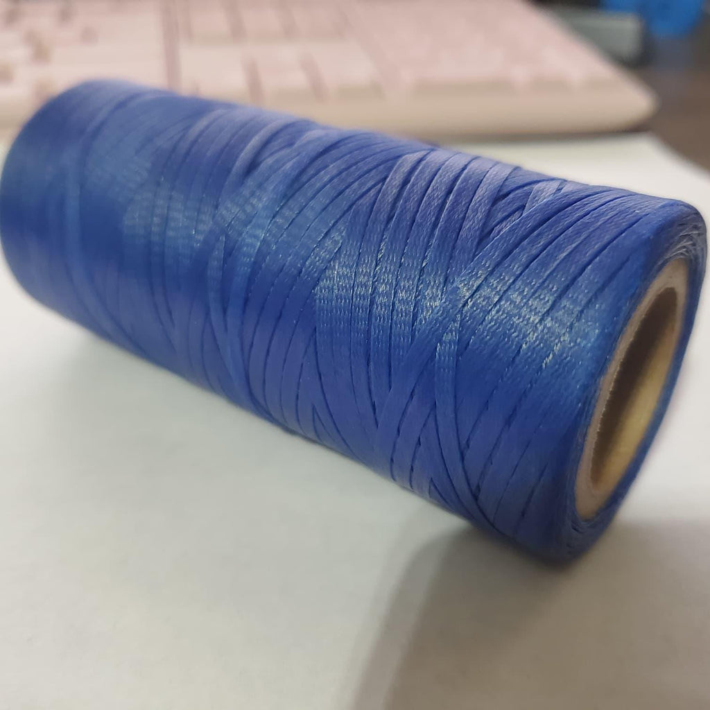 Waxed Tie String 100yds Blue Color May Vary Hilo Para Amarar Gallos Wax String for Gamefowl