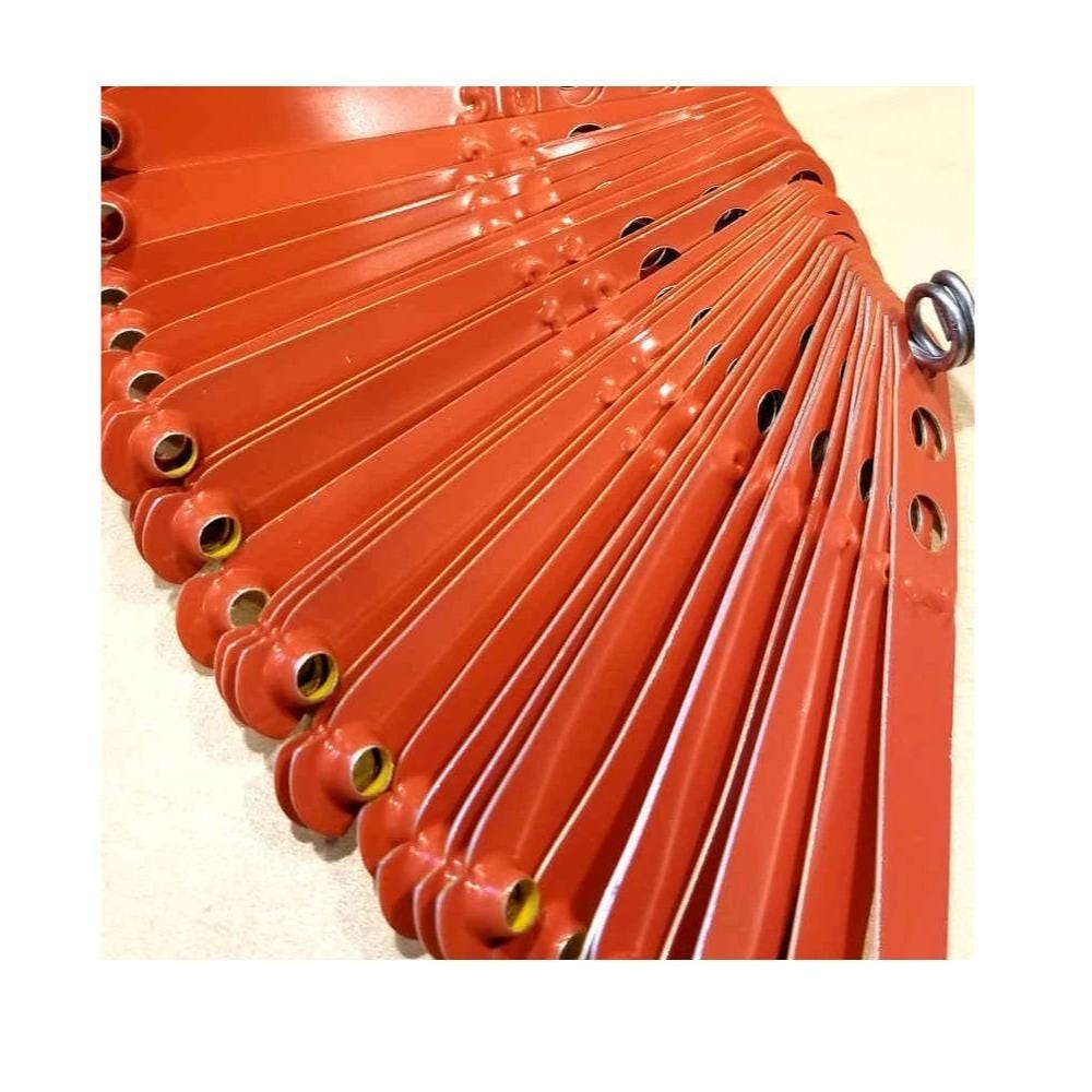 Poultry Leg Bands 100pcs — Numbered Chicken & Gamebird ID Rings • Rust-Proof Waterproof Breeding Tags • Farm Flock Management
