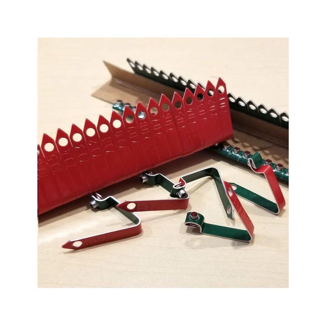 Gamebird Gamefowl Zip Wing Bands Style 890-3 – 100 Numbered Poultry ID Tags • Wing Band Plier Ready • Chicken, Pheasant & Rooster Bands