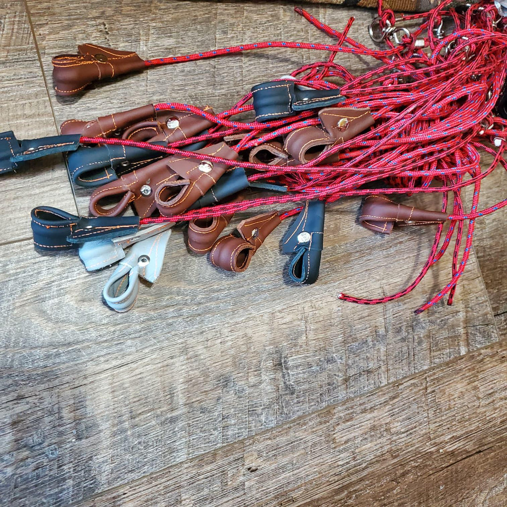 Tie Cords Calzas Poultry Botanas – Adjustable Animal Tie Strings (4/8/12/24 Pack) • Chicken & Gallo Handling Tool • Made in Mexico