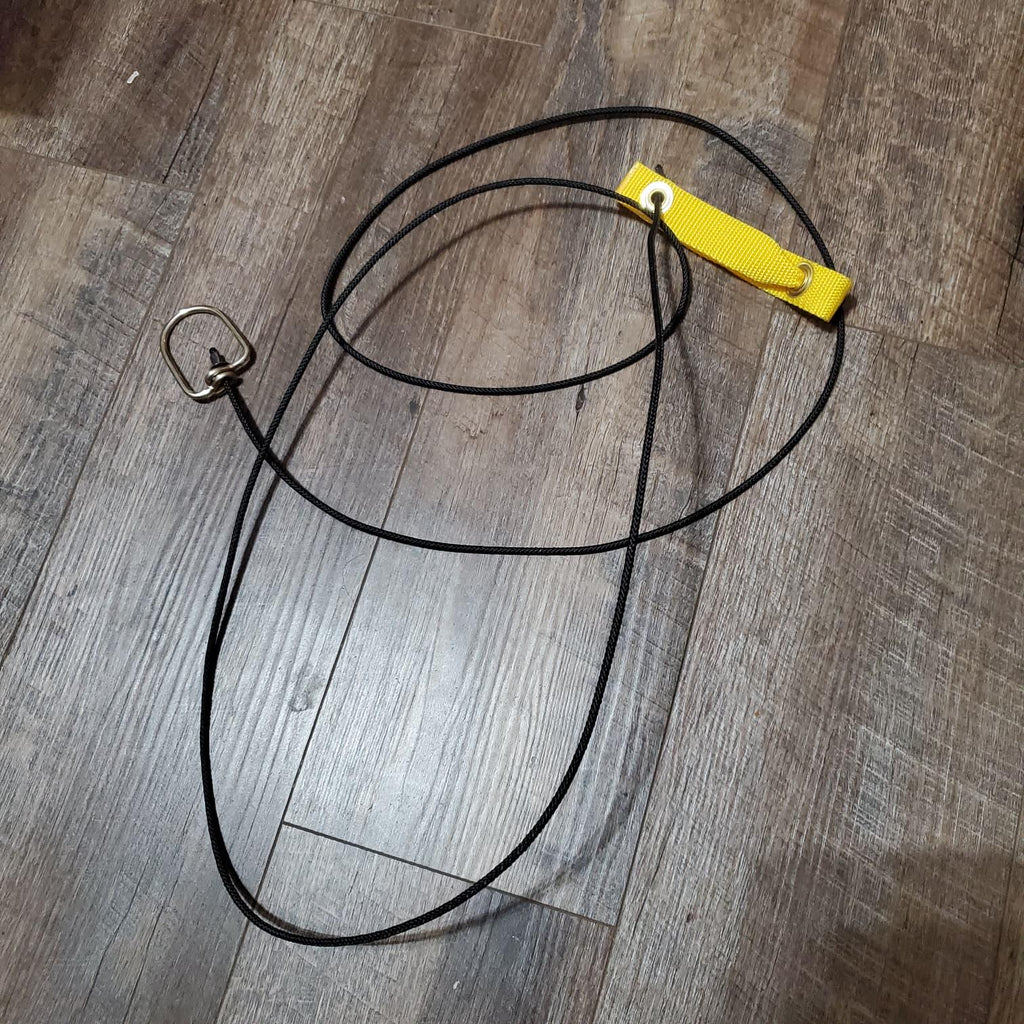 8 ft Doubled Nylon Hitch Cord with Metal Swivels  Gamefowl & Rooster Handling Tie • Poultry Lead Cord