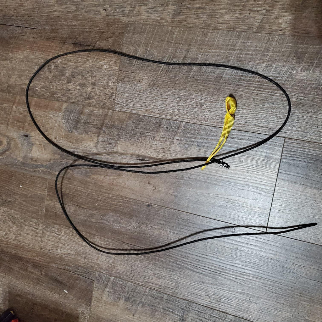 8 ft Doubled Nylon Hitch on Nylon Cord with Plain Ends • Poultry Tie Cord for Gamefowl & Rooster Handling • Durable Chicken Gear