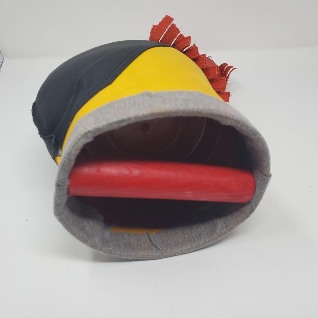 Leather Rooster Dummy: Poultry Handling & Training Aid Mona para Gallos Mona de Cuero para Gallos Herramienta para Manejo y Entrenamiento