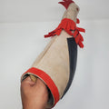 Leather Rooster Dummy: Poultry Handling & Training Aid Mona para Gallos Mona de Cuero para Gallos Herramienta para Manejo y Entrenamiento