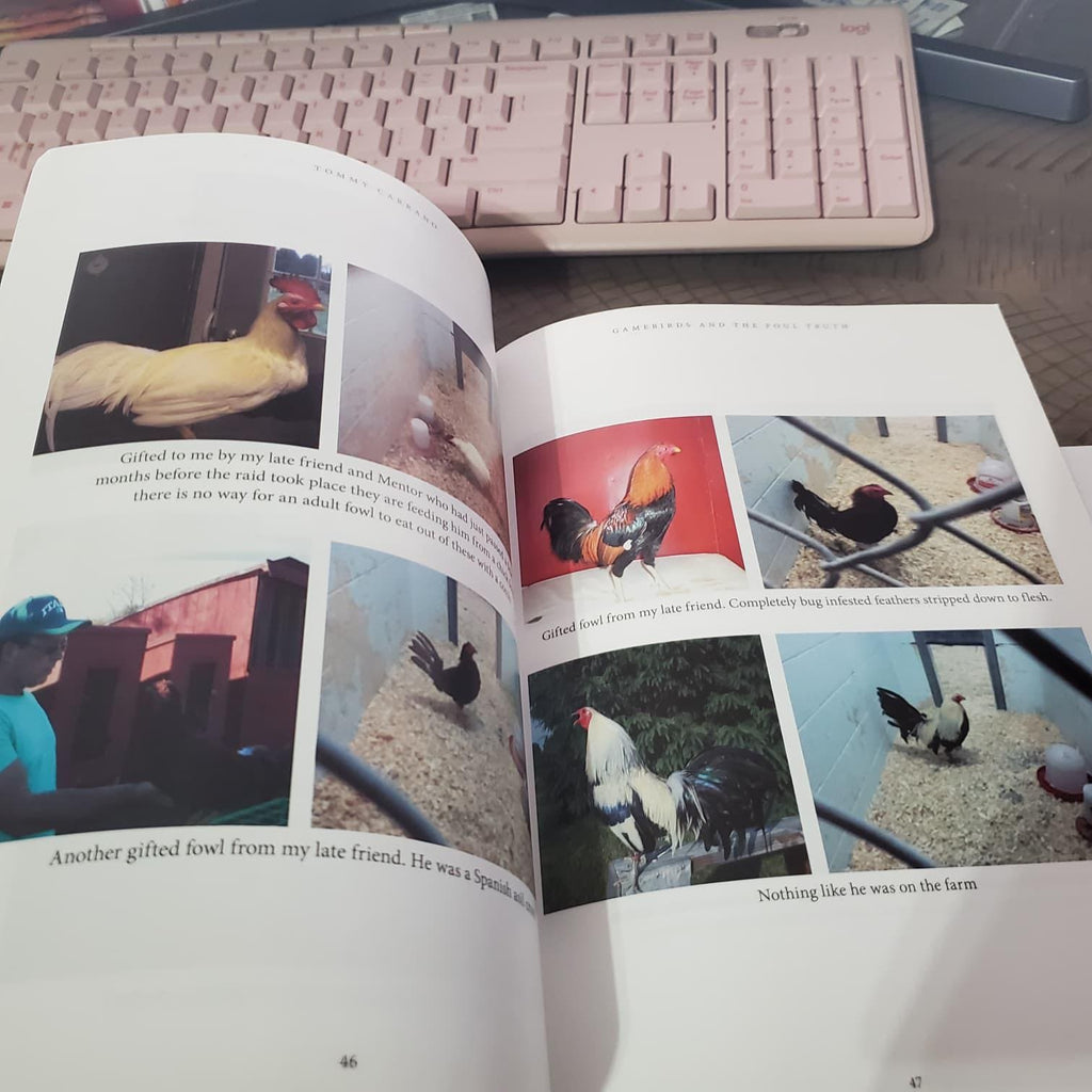 Game Fowl and the Foul Truth Book by Tommy Carrano • Gamefowl Life Story Community Insights • Poultry & Farm Memoir