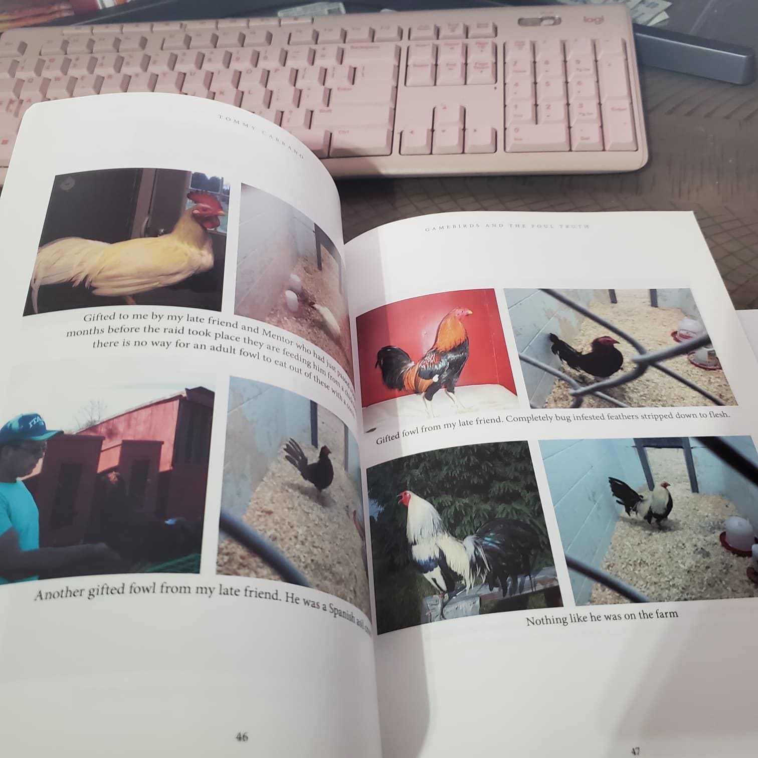 Game Fowl and the Foul Truth Book by Tommy Carrano • Gamefowl Life Story Community Insights • Poultry & Farm Memoir