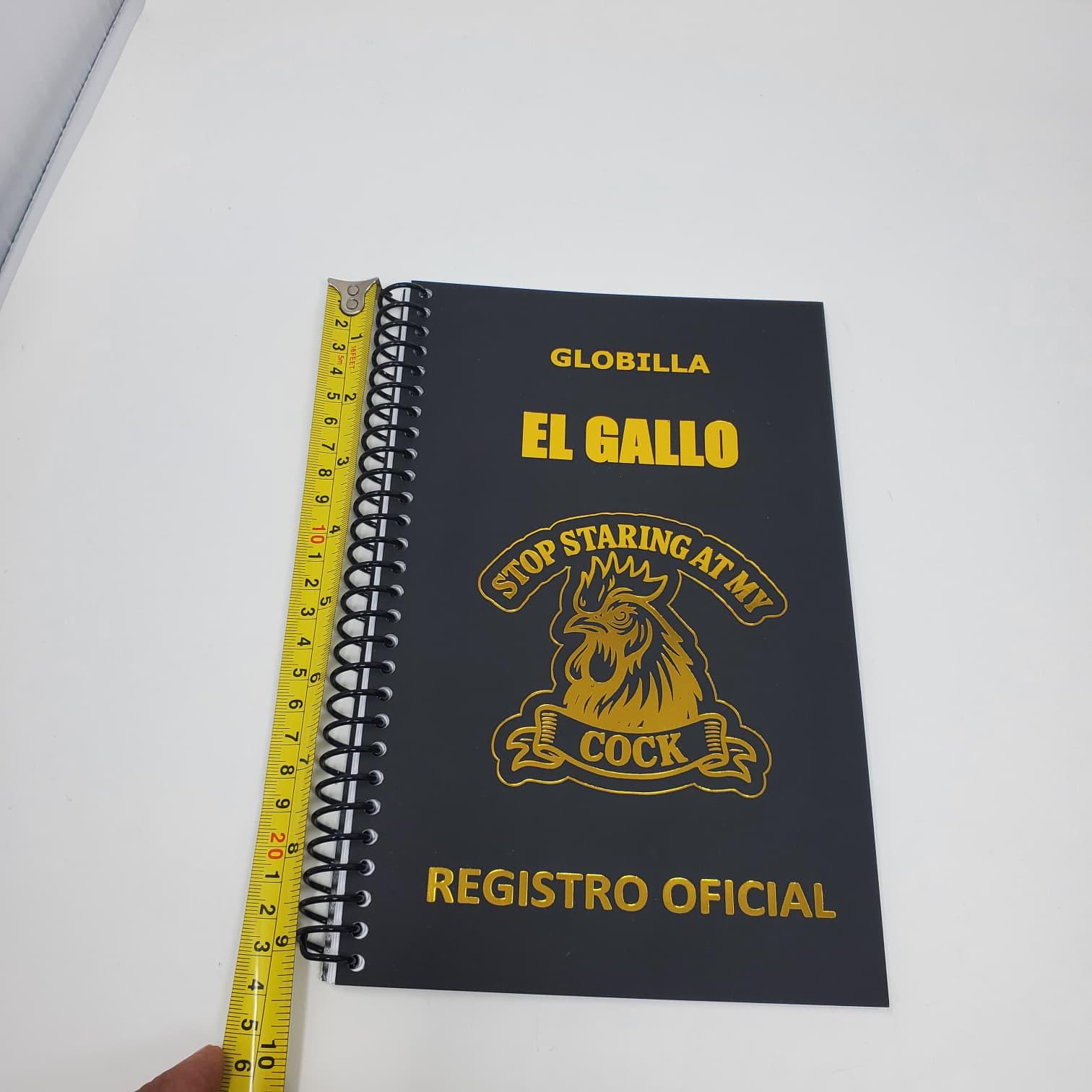 Deja de mirar mi polla Stop Staring at My Cock! Poultry Breeding Register Tracking Book • Chicken & Gamefowl Breeder Journal  Spiral Bound