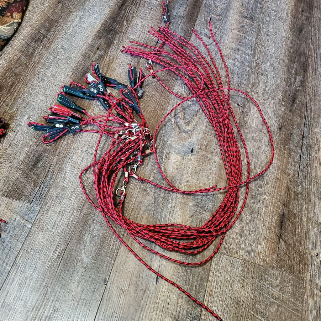 Tie Cords Calzas Poultry Botanas – Adjustable Animal Tie Strings (4/8/12/24 Pack) • Chicken & Gallo Handling Tool • Made in Mexico