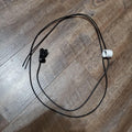 8 ft Poultry Tie Cord  Nylon Cord with Slip Hitch & Plain Ends • Gamefowl Rooster Handling Tool