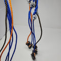 Heavy Duty Gamefowl Rooster Tie Cord #12 (6mm x 7ft) – Durable Poultry Tether Line with Secure Clamp & Swivel Ring