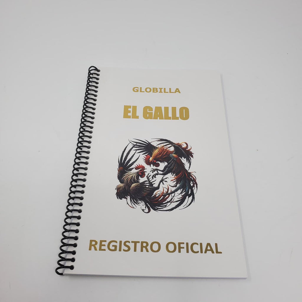 Rooster Breeding Record Book  Spiral Bound Poultry Log for Gamefowl & Chicken Breeders 9.5inch long 6inch wide-upgraded design
