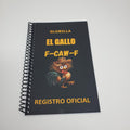 Breeding Register Tracking Book Poultry Chicken Gallos Official Poultry Record Book - Heavy Weight Paper Spiral Bound