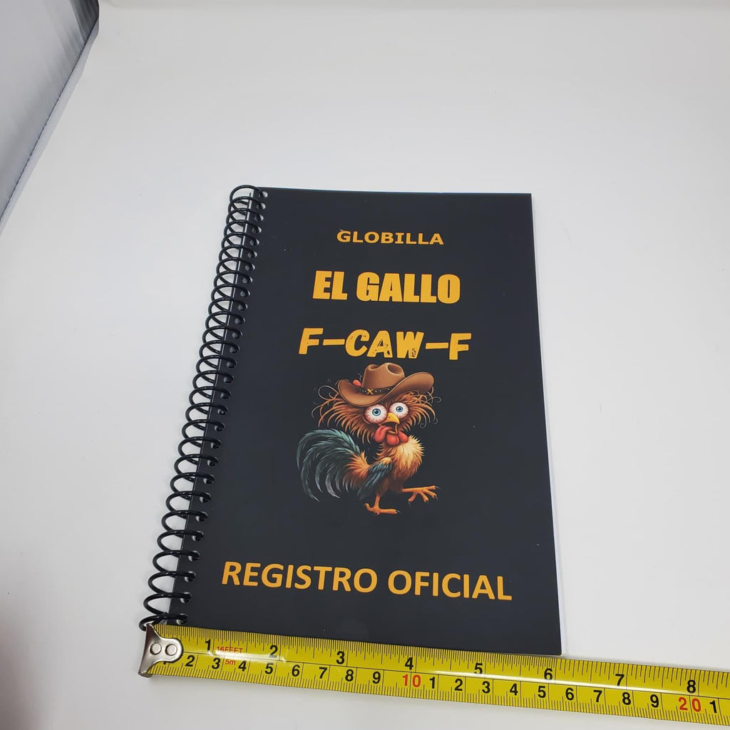 Breeding Register Tracking Book Poultry Chicken Gallos Official Poultry Record Book - Heavy Weight Paper Spiral Bound