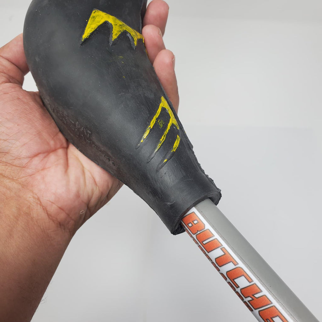 Handheld Chicken Training Wand with Rubber Chicken Head & Foam Grip Handle Farm Equipment