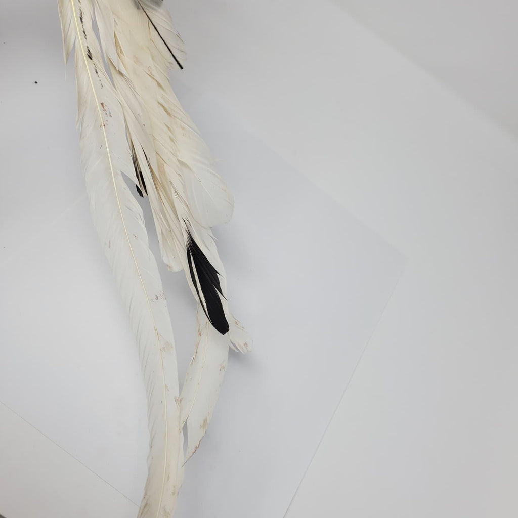 Handmade Mona Con Plumas | Traditional Rooster Training Dummy | Natural Feather Gallo Accessory | Poultry Training Collectible