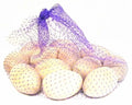 Plastic Mesh Hatching Bag - Strong Lightweight & Stretchable for Pedigree Eggs - Reusable with Easy Knot Closure - Ideal for Incubator Use
