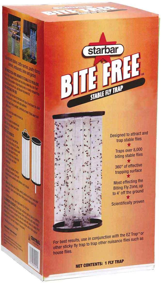 new Bite Free Stable Fly Trap stables cattle barns poultry farms kennels more