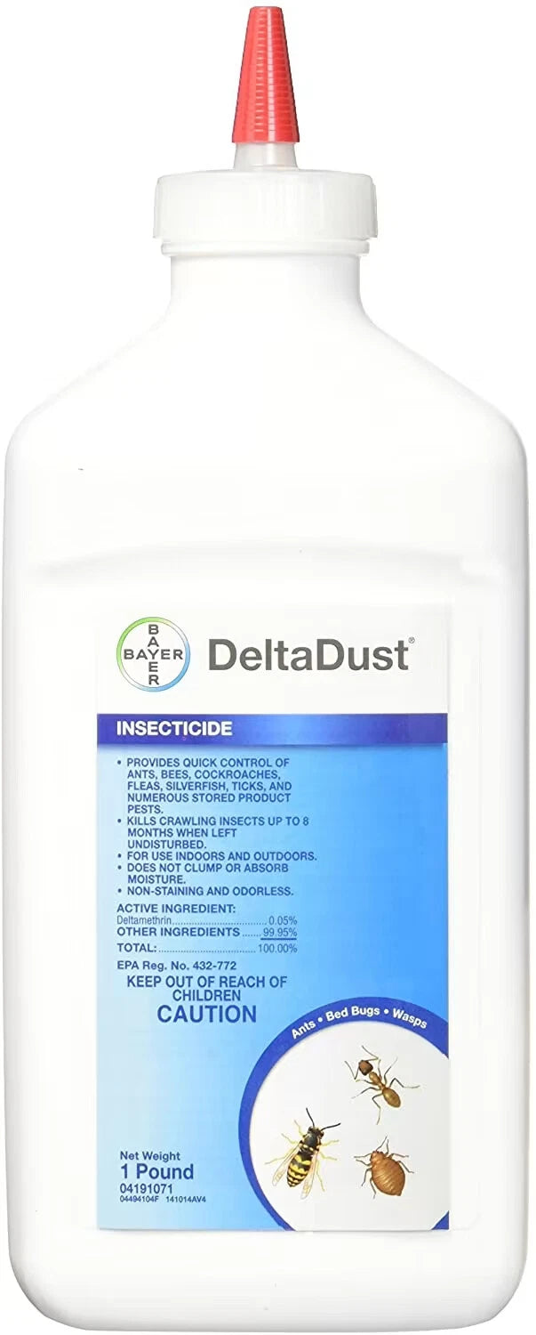 DELTA DUST  Pest Control Insecticide Bees Ants BedBugs