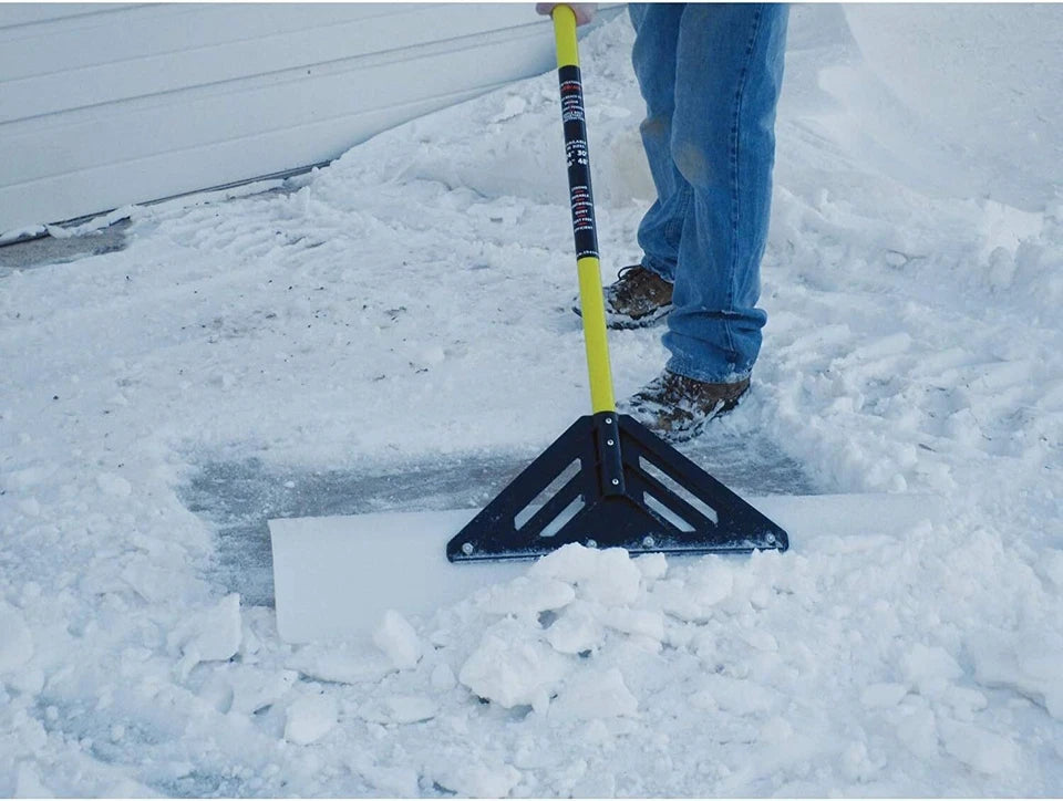 24" 30" 36"  Comfortable  operational control Strong Chip packed Snow Pusher