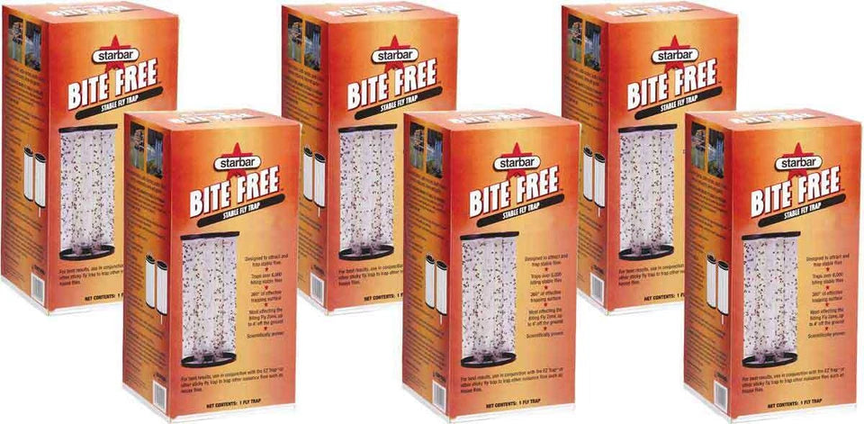 new Bite Free Stable Fly Trap stables cattle barns poultry farms kennels more