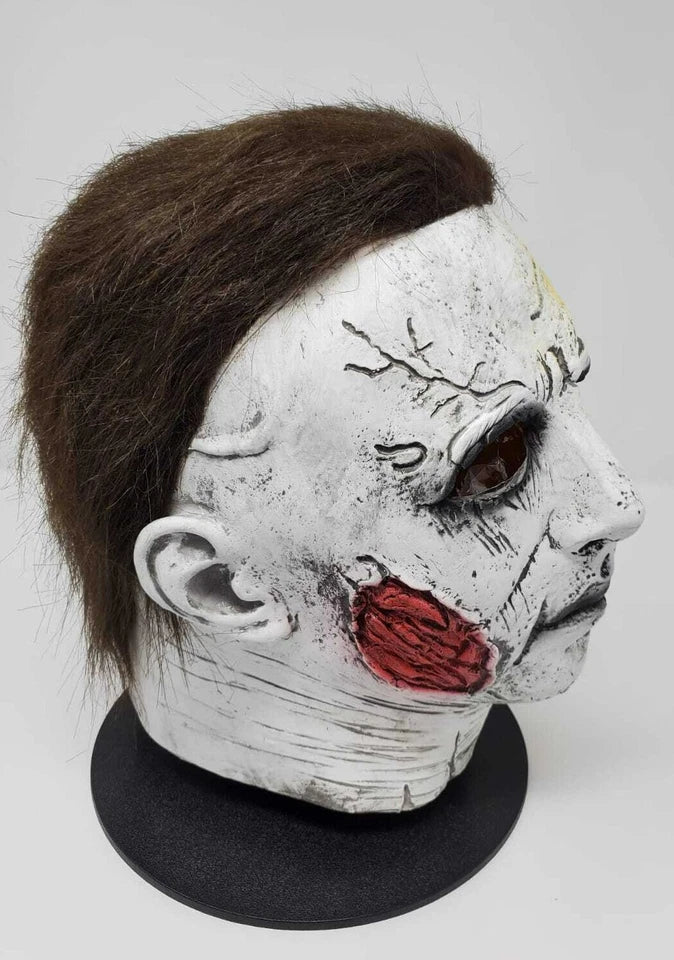 Michael Myers Mask Deluxe Adult Latex Halloween Horror Fancy Dress Killer Scary